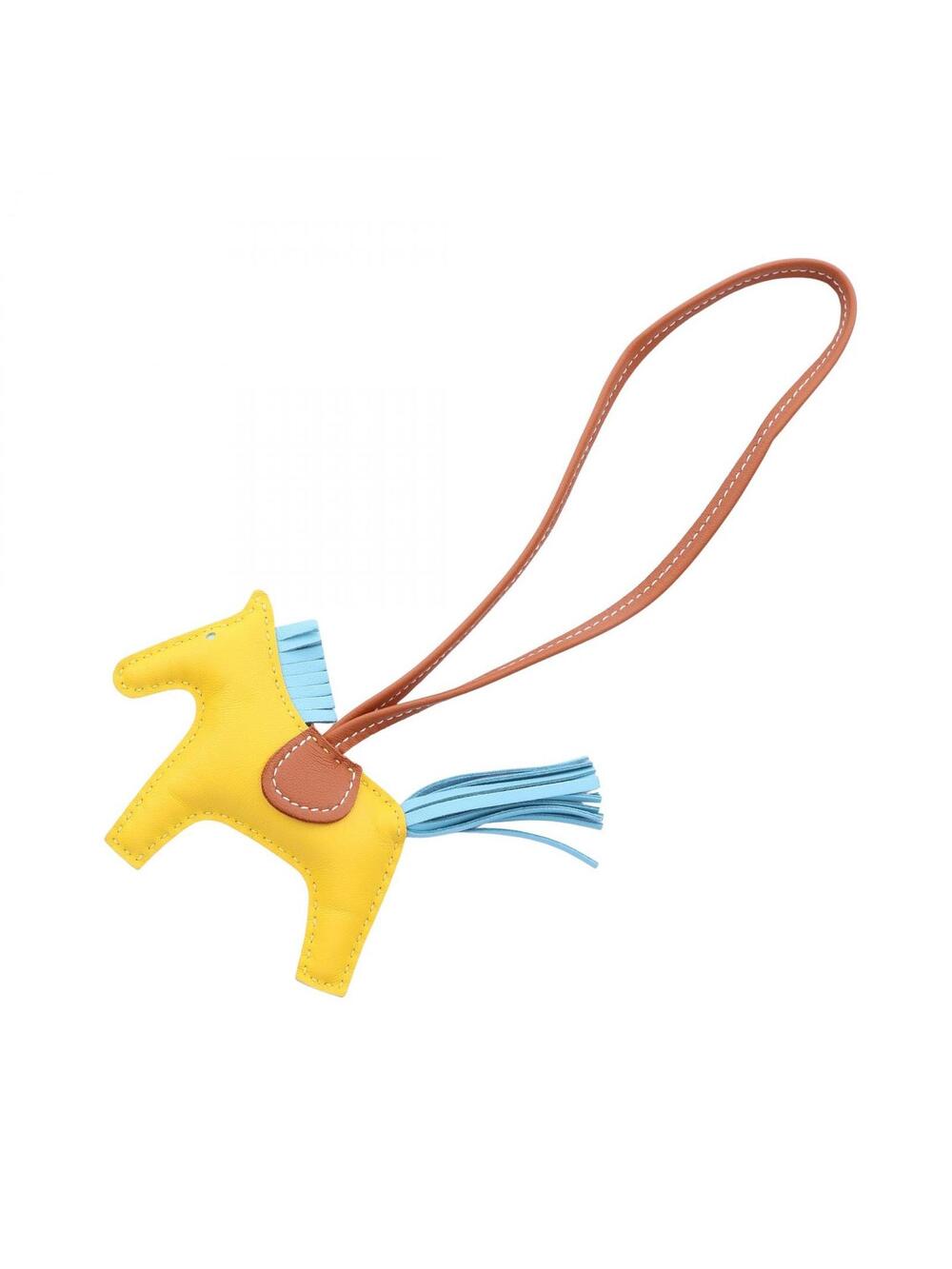 Hermes Rodeo Pm Bag Charm Agneau Milo #374549H61B